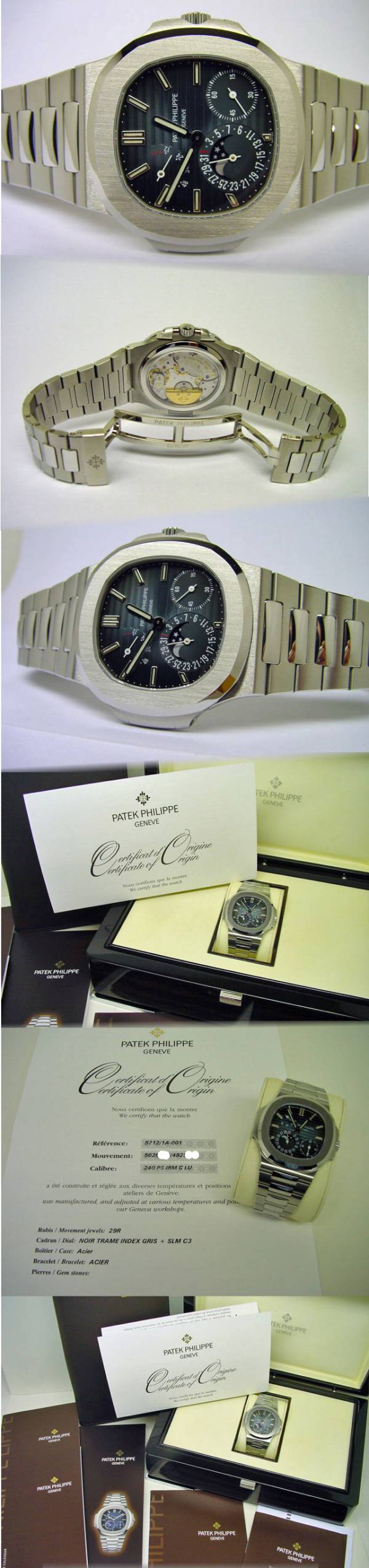 Patek Philippe NAUTILUS kleine Komplikation 5712|1A